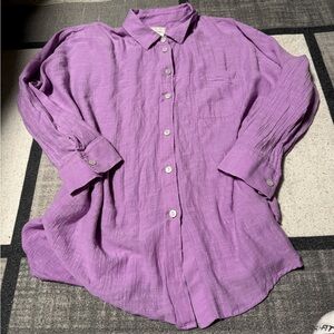 American Eagle Oversized Flannel